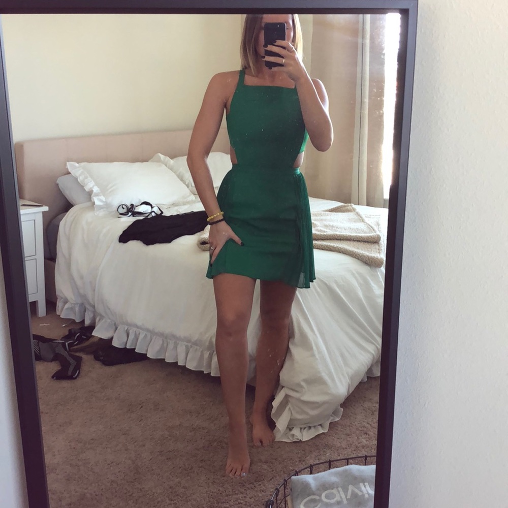 Stunning BCBG green dress